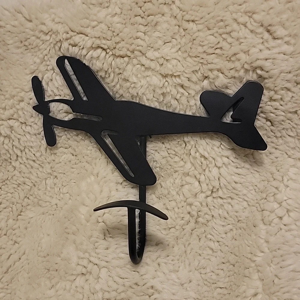 Airplane wall hooks